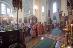 Соборное богослужение духовенства епархии